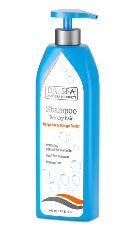 фото упаковки Dr sea шампунь с маслом облепихи и экстрактом манго