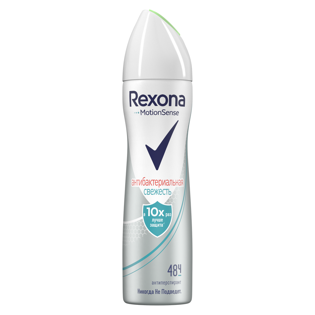 фото упаковки Rexona Антиперспирант Антибактериальная Свежесть