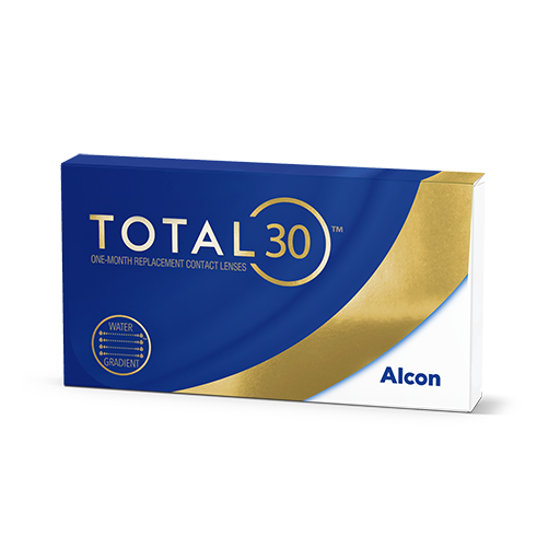 Alcon Total 30 Линзы контактные ежемесячной замены, -6.00, 8.4, 3 шт.