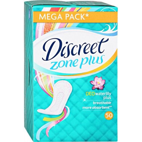 фото упаковки Discreet Deo Water Lily Plus прокладки ежедневные