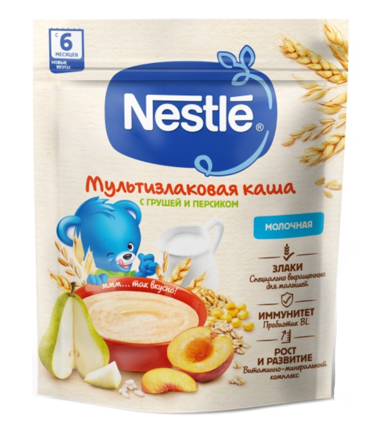 фото упаковки Nestle Каша молочная мультизлаковая