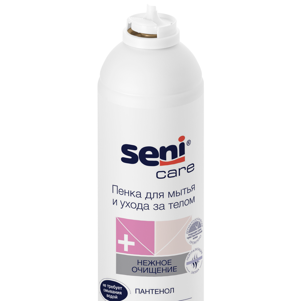 Seni Care Пенка для мытья тела, пена, 500 мл, 1 шт.