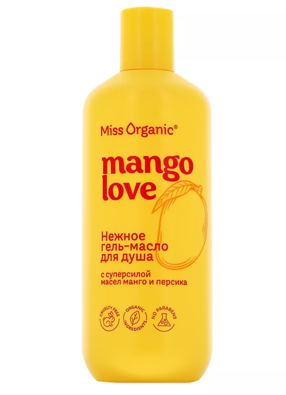 фото упаковки Miss Organic Mango Love Гель-масло для душа