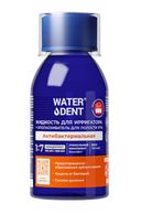 WaterDent Жидкость для ирригатора + ополаскиватель 2в1 Антибактериальная, раствор, со вкусом мяты, 100 мл, 1 шт.