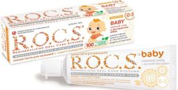 ROCS Baby Зубная паста Нежный уход с экстрактом айвы