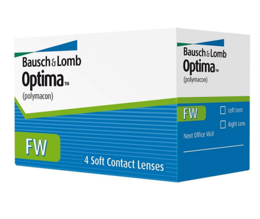 Bausch&Lomb Optima FW Контактные линзы плановой замены, BC=8,4 d=14,0, D(-2.50), стерильно, 4 шт.