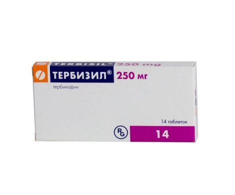 Тербизил, 250 мг, таблетки, 14 шт.