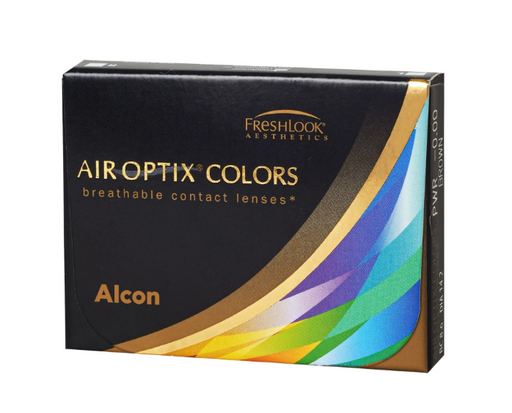 Alcon Air Optix Colors цветные контактные линзы, BC=8.6 d=14.2, D(-2.50), Blue, 2 шт.