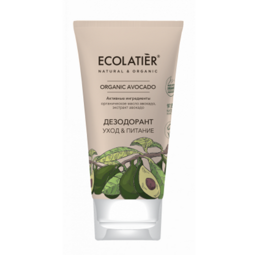 Ecolatier Дезодорант-крем, Уход и Питание, 40 мл, 1 шт.