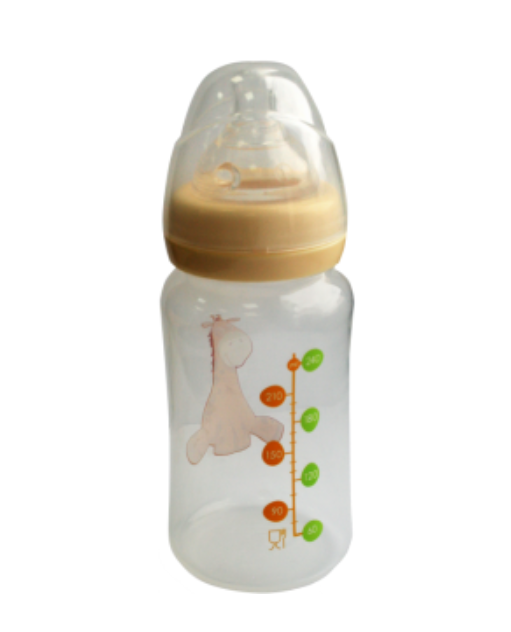 Babyline бутылочка для кормления с широким горлышком, B2-4000, бутылочка с широким горлом, 240 мл, 1 шт.